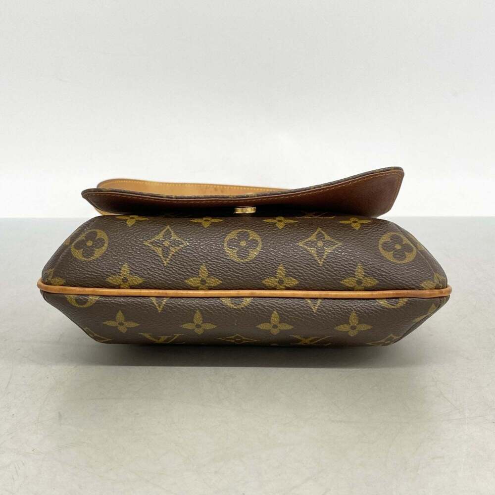 LOUIS VUITTON Authentic Brown Monogram Shoulder Bag - Picture 3 of 9